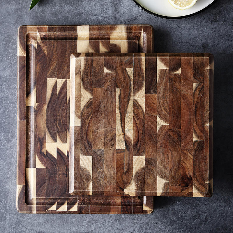 Kitchen Household Parquet Solid Wood Cutting Board - FrawstedCreations