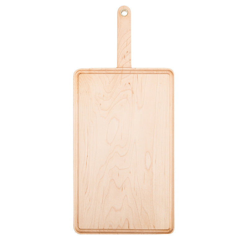 Wooden Chopping Board Bread Board Kitchen Chopping Board With Groove Does Not Overflow Juice - FrawstedCreations