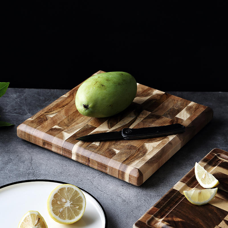 Kitchen Household Parquet Solid Wood Cutting Board - FrawstedCreations