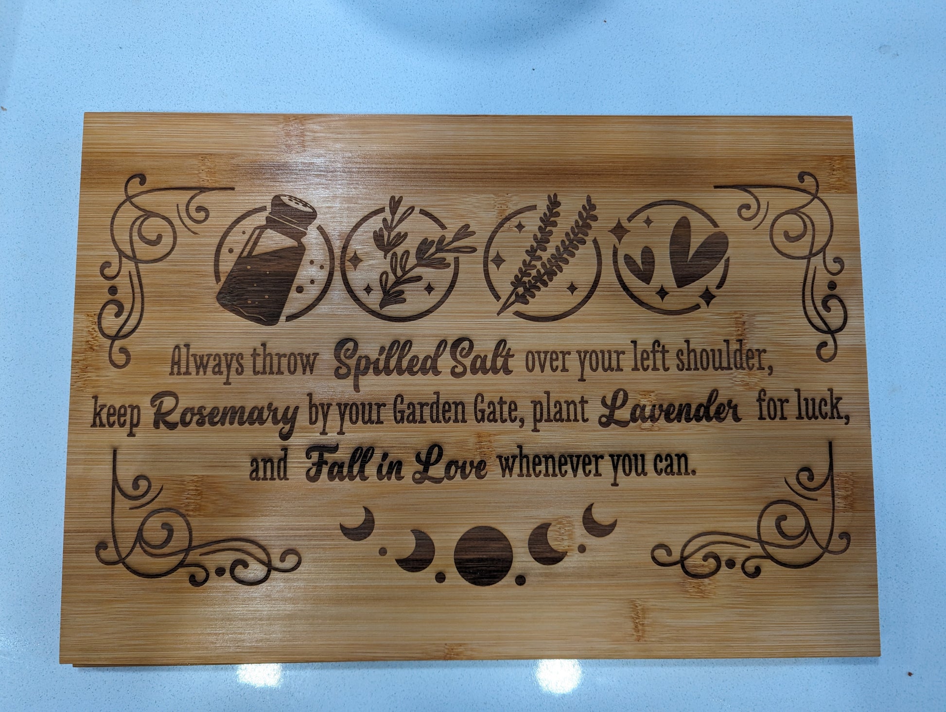 Practical Magic Serving Board - FrawstedCreations