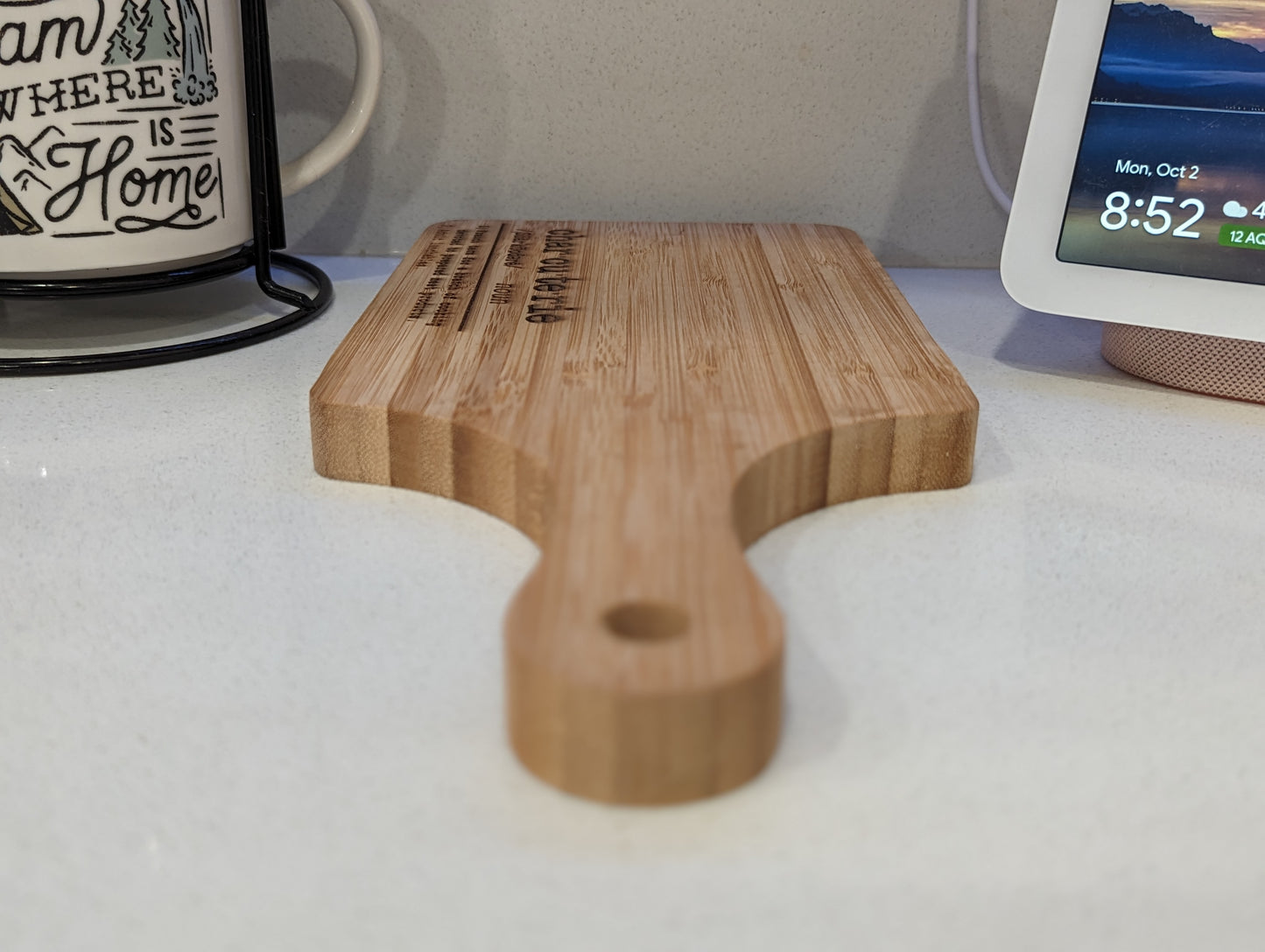 Small Charcuterie Definition Bamboo Serving Board - FrawstedCreations