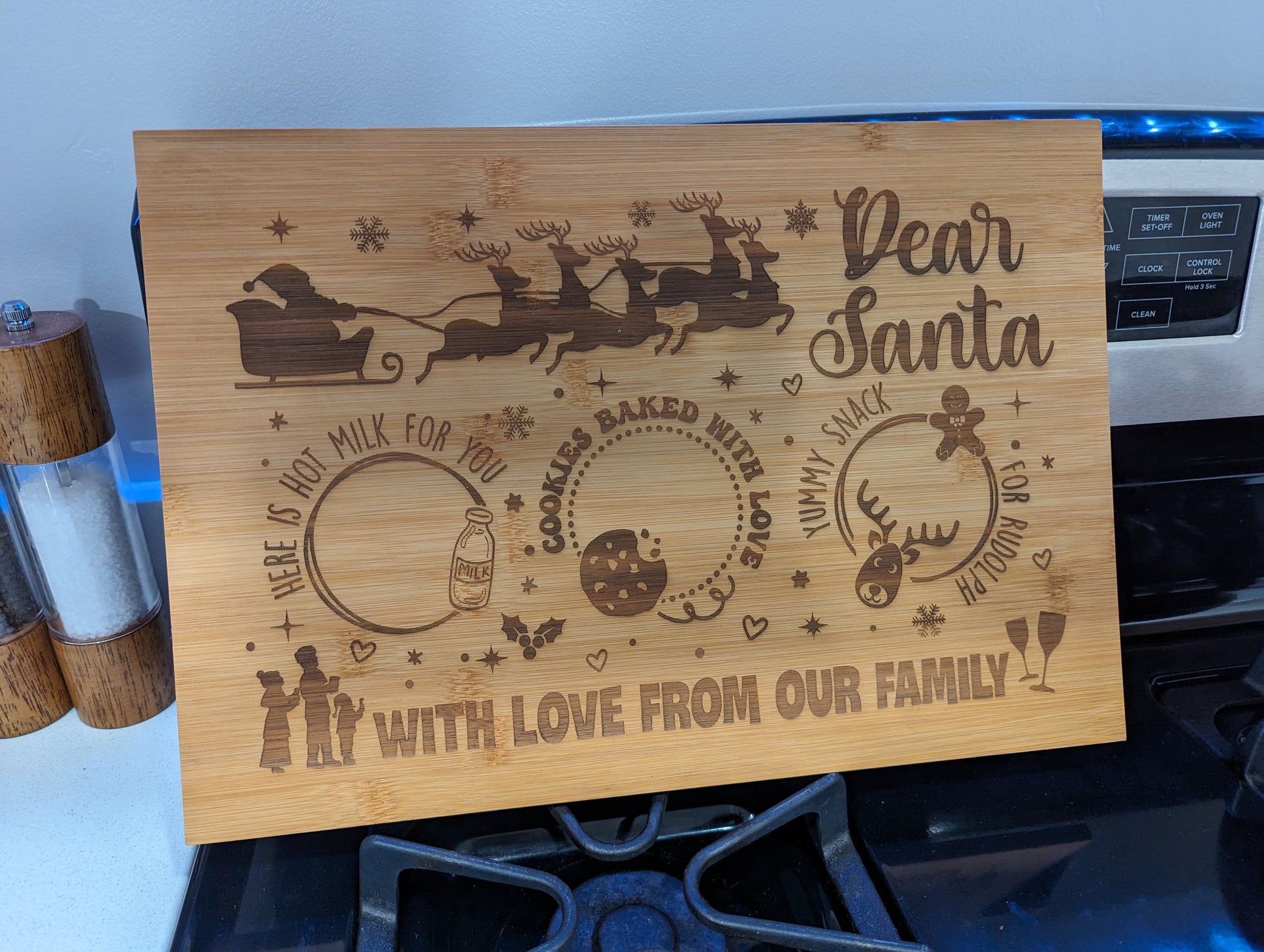 Dear Santa Treats Board - FrawstedCreations