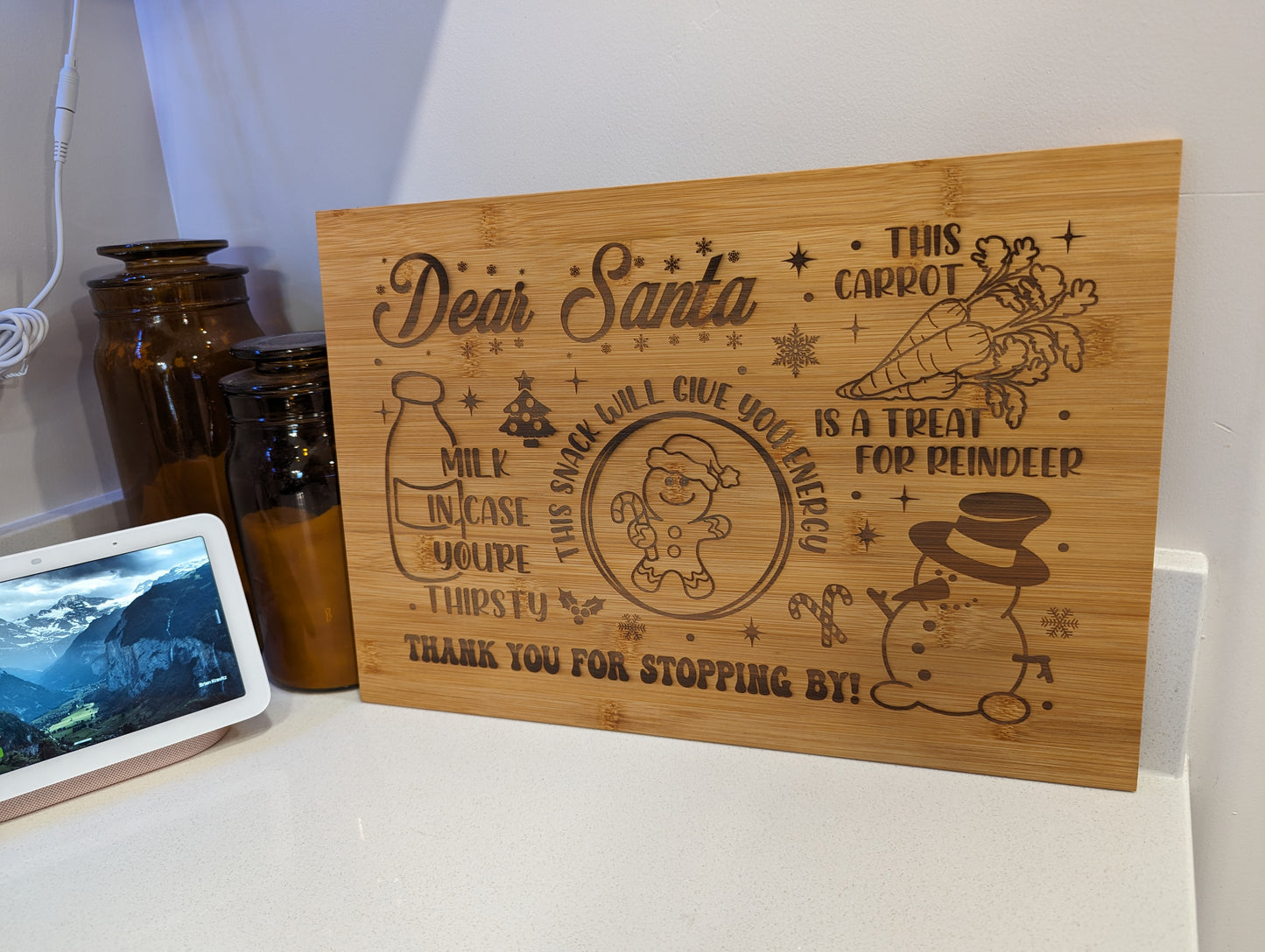 Dear Santa Treats Board - FrawstedCreations