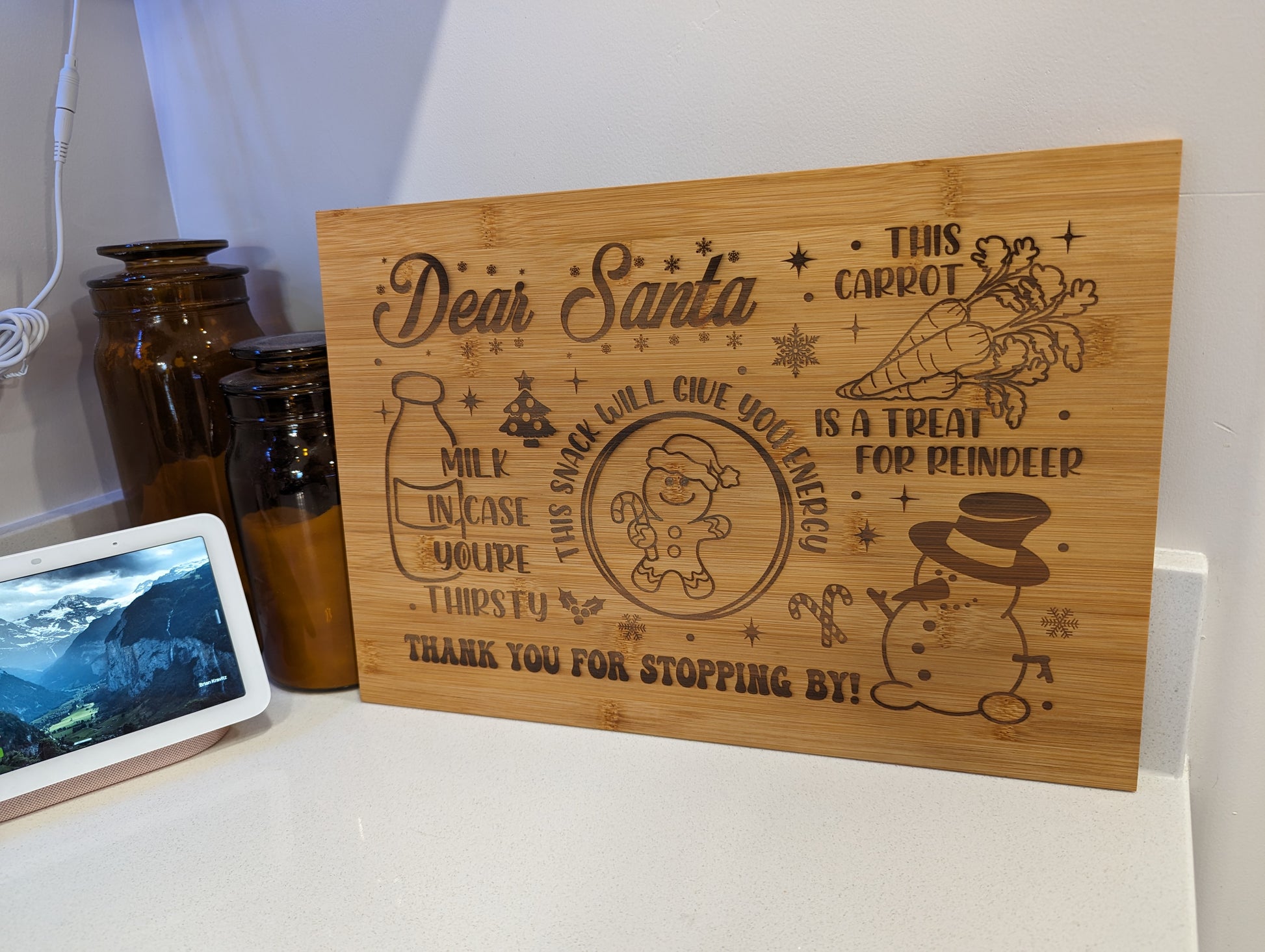 Dear Santa Treats Board - FrawstedCreations