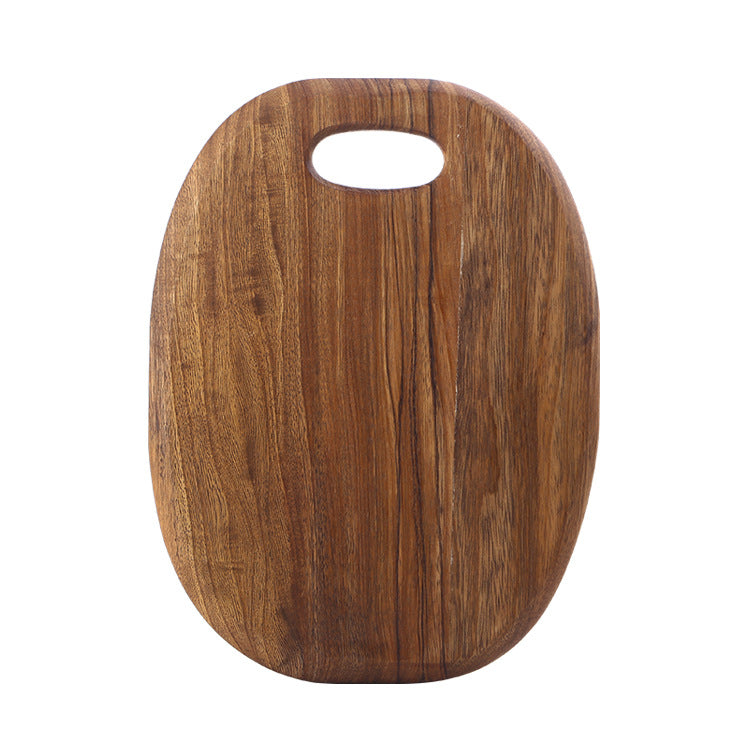 Zebra Wood Kitchen Round Wooden Cutting Board - FrawstedCreations