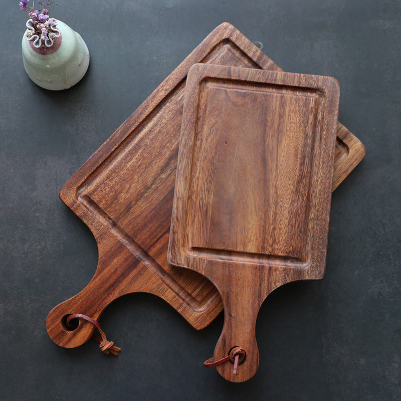 Japanese Solid Wood Fruit Cutting Board - FrawstedCreations