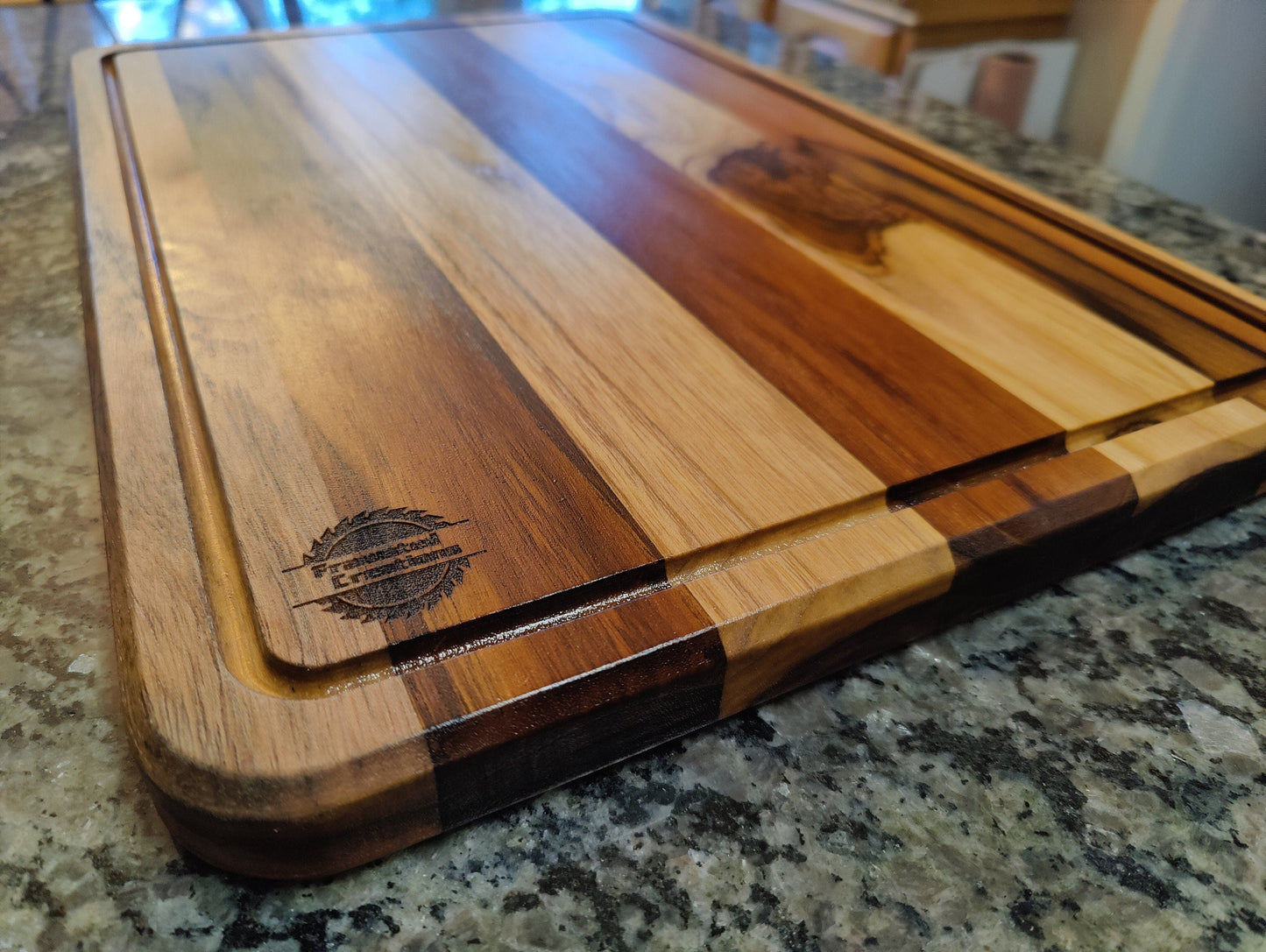 Custom Cutting Board | Realtor Closing Gift | Cheese Board Platter | Wedding Gift | Juice Groove Board | Wood Charcuterie Board - FrawstedCreations