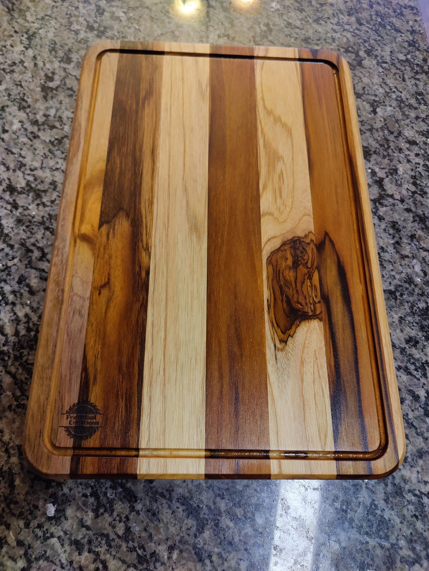 Custom Cutting Board | Realtor Closing Gift | Cheese Board Platter | Wedding Gift | Juice Groove Board | Wood Charcuterie Board - FrawstedCreations