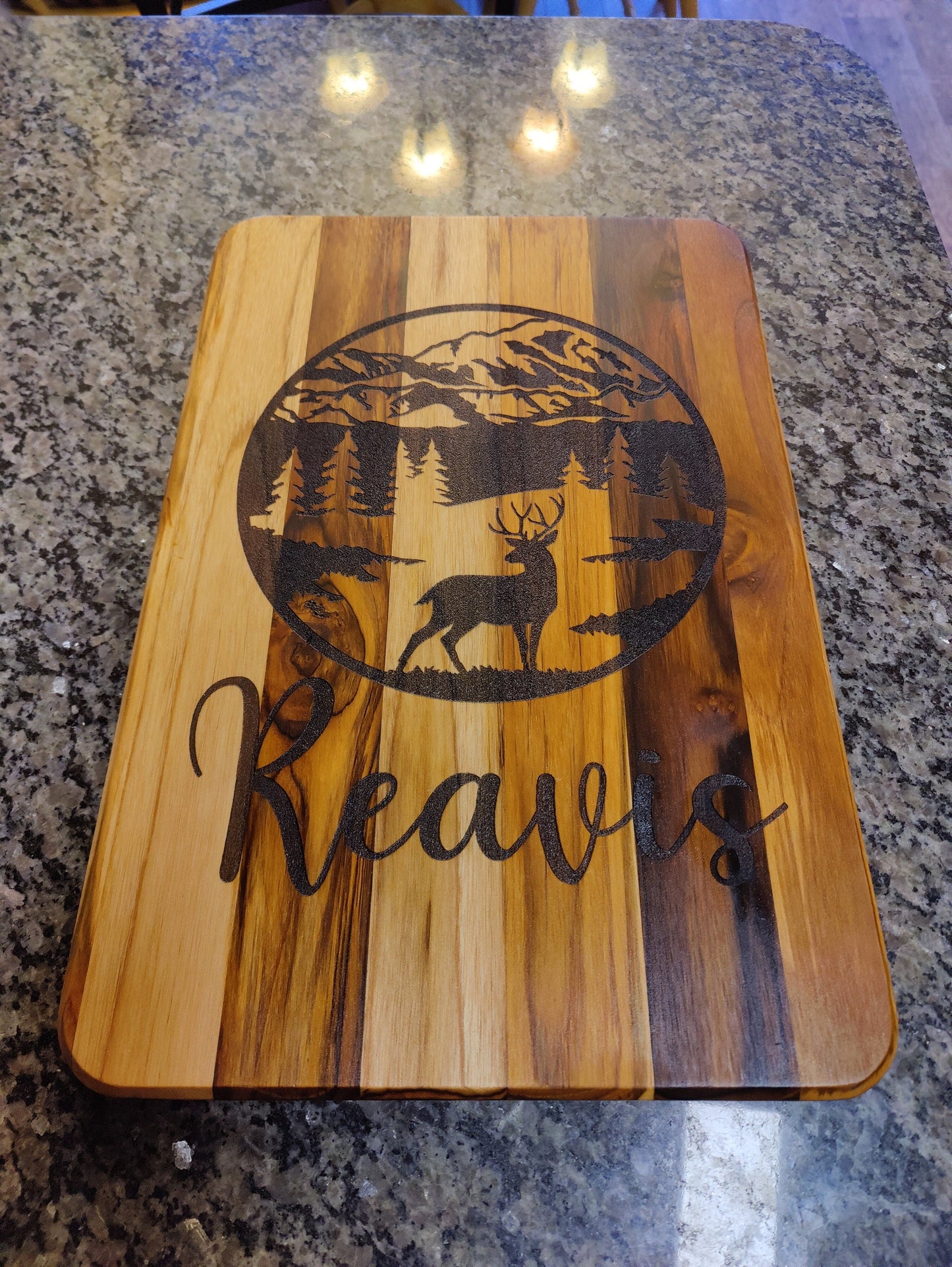 Custom Cutting Board | Realtor Closing Gift | Cheese Board Platter | Wedding Gift | Juice Groove Board | Wood Charcuterie Board - FrawstedCreations