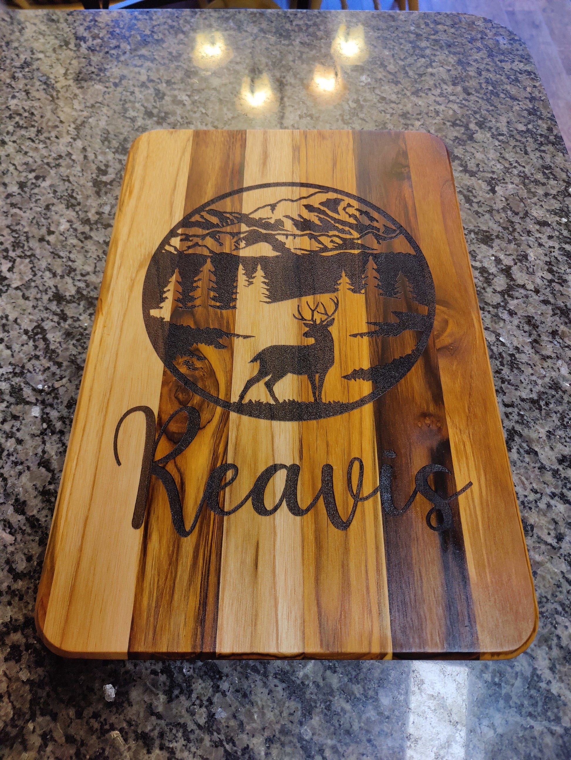 Custom Cutting Board | Realtor Closing Gift | Cheese Board Platter | Wedding Gift | Juice Groove Board | Wood Charcuterie Board - FrawstedCreations