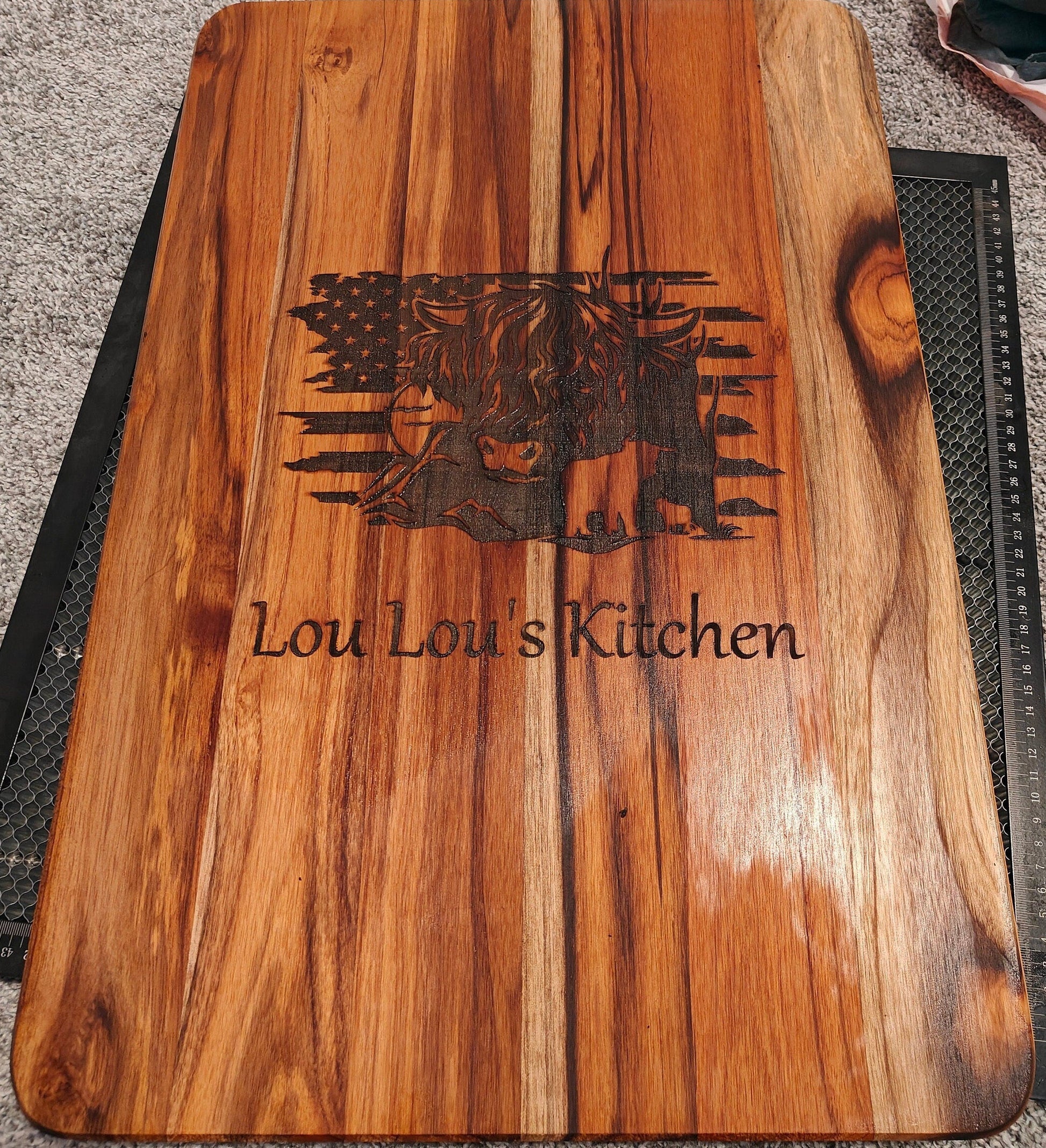 Custom Cutting Board | Realtor Closing Gift | Cheese Board Platter | Wedding Gift | Juice Groove Board | Wood Charcuterie Board - FrawstedCreations